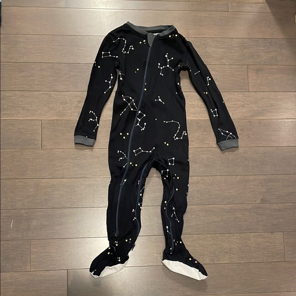 Constellation Print Kids One Piece Pajama